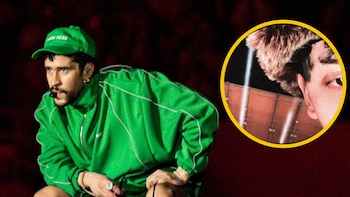 Bad Bunny conmueve a fan