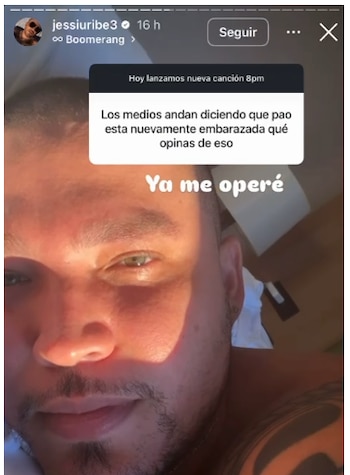 Jessi Uribe desmintió que su