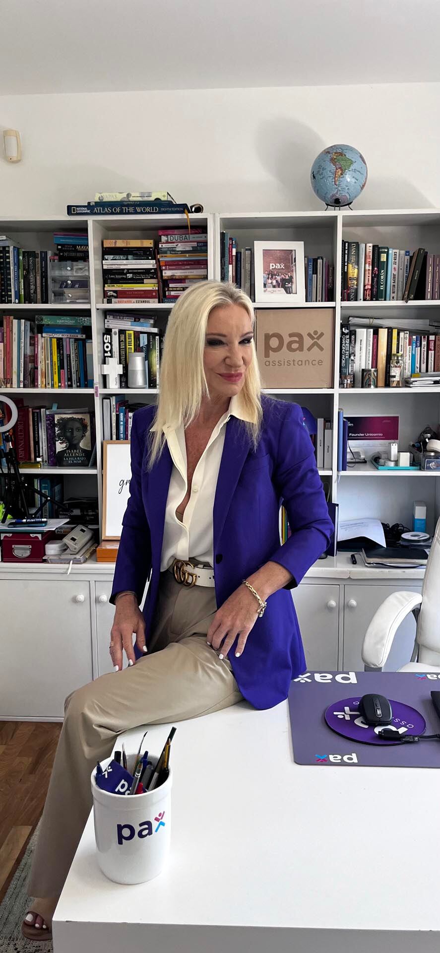 Tras su salida de la empresa familiar Alexia Keglevich fundó Pax Assistance: