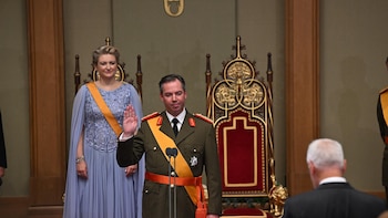 Guillermo V y Stéphanie de