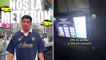 Influencer mexicano exhibe a taxista que intentó obligarlo a dejar 30% de propina en Nueva York: “Aquí no es México”