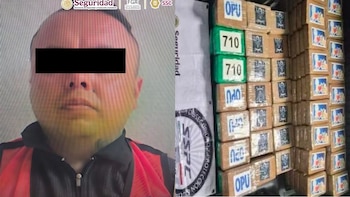 Detenido con cocaína en CDMX