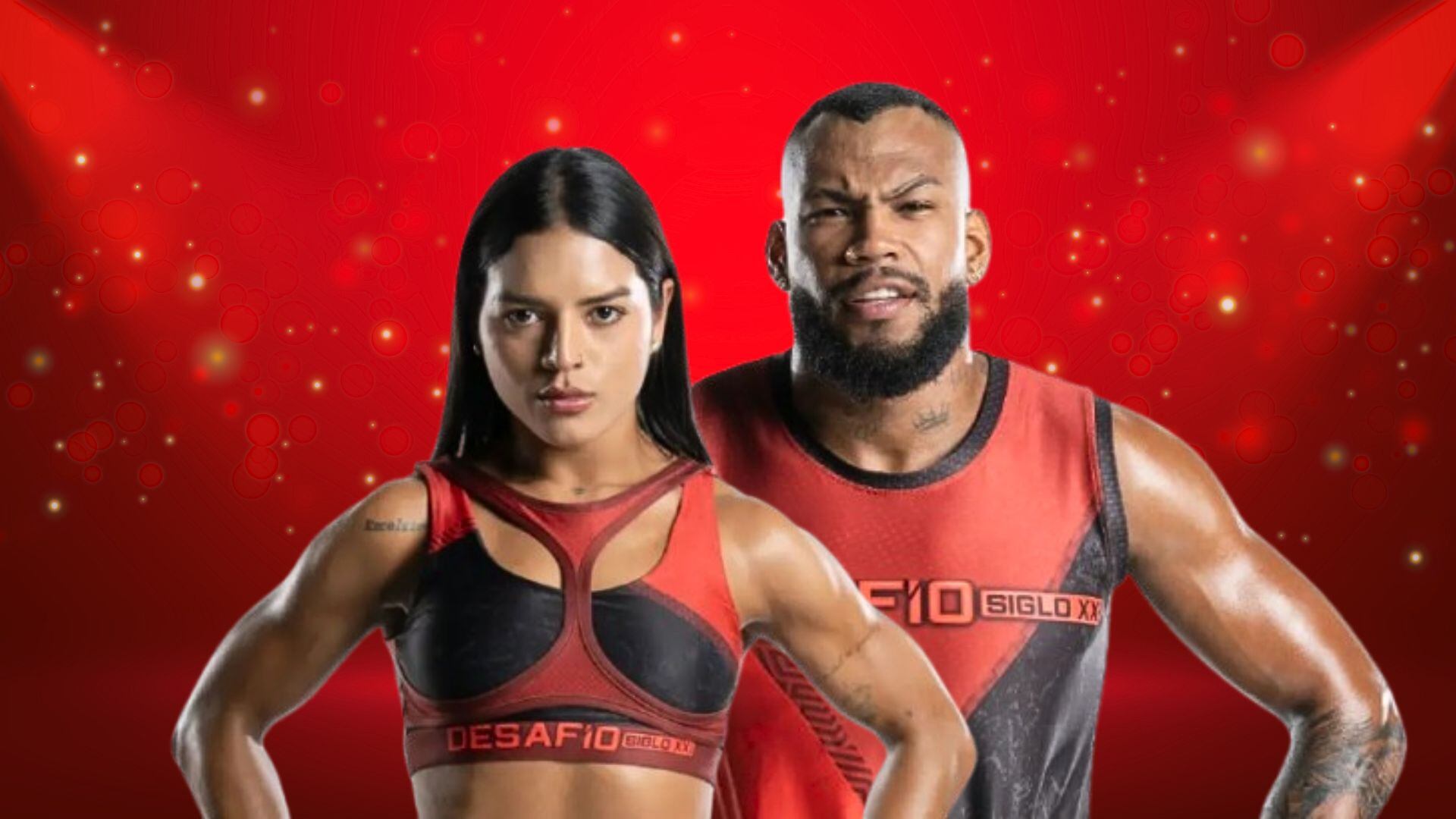 Los dos admitieron haber salido anteriormente, aunque ella fue enfática en afirmar que tenía pareja - crédito Emisión Desafío / Caracol Televisión