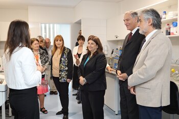 Las autoridades realizaron una recorrida