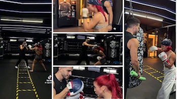 Flor Vigna y Gibrán Zavala desatan rumores de romance tras entrenar juntos