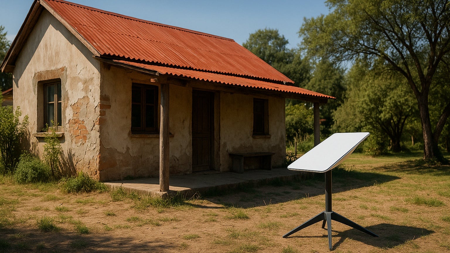 La portabilidad y resiliencia del internet satelital permiten mantener la conectividad en circunstancias donde la red física de fibra se interrumpe. (Imagen ilustrativa Infobae)