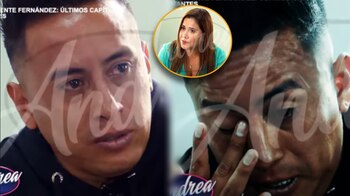 Christian Cueva llora y se