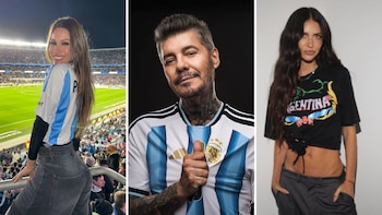 Marcelo Tinelli, Zaira Nara y Pampita partieron rumbo a Kansas City para alentar a la Selección: “Coronados de gloria”