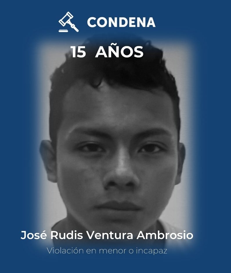 José Rudis Ventura Ambrosio aceptó someterse a un procedimiento abreviado en Morazán./ (Fiscalía General de la República)