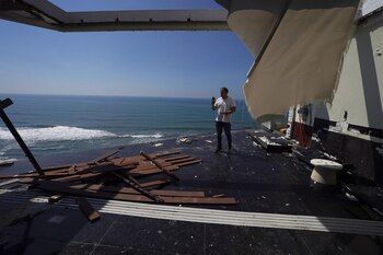 Daños en Acapulco a consecuencia
