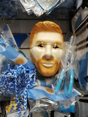 La careta de goma eva