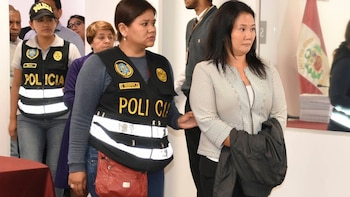 Keiko Fujimori fue puesta en prinsición preventiva en el marco de la investigación en su contra por el caso Cócteles. (Foto: Difusión)