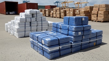 La policía de Costa Rica incauta 560 kilos de cocaína en contenedor con yuca
