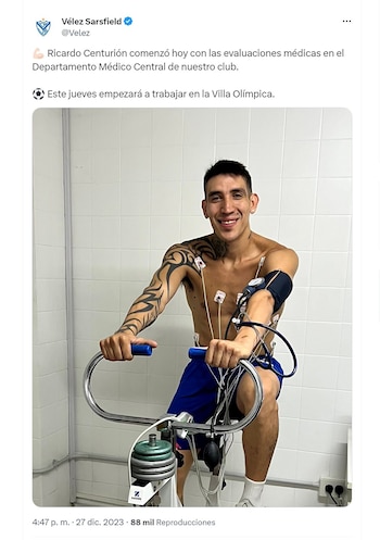 El mensaje de Vélez