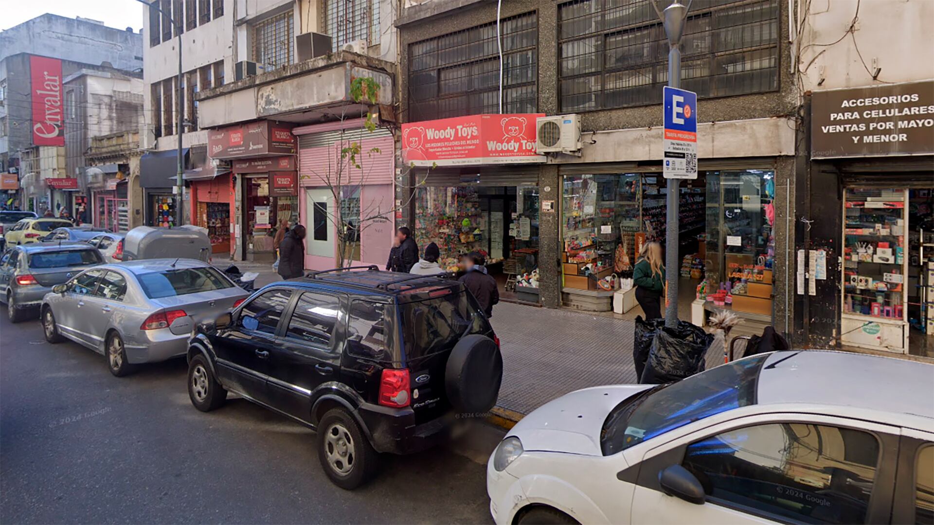 Larrea al 300, la cuadra donde ocurrió el hecho