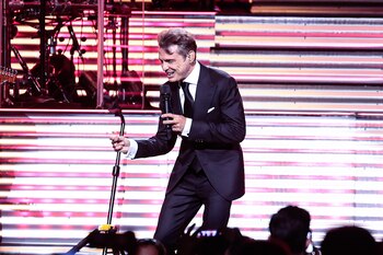 Las fotos de la primera presentación de Luis Miguel en Buenos Aires