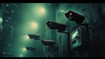 Vigilancia permanente, una idea orwelliana.