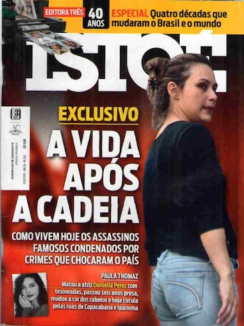 Paula Thomaz en la tapa