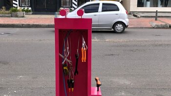 Delincuentes robaron herramientas de bicitalleres