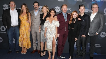 El actor junto con su