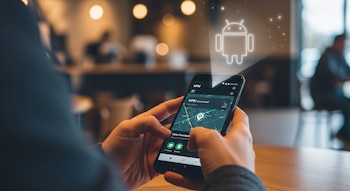 Android permite configurar una VPN