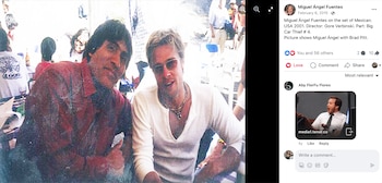 Miguel Ángel Fuentes y Brad