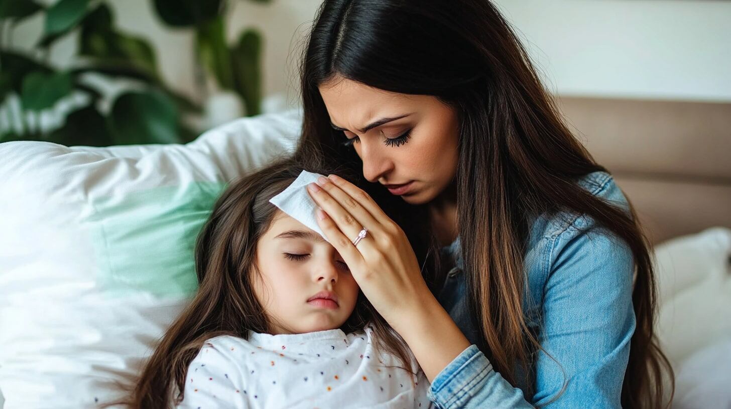 Niños pequeños, personas inmunocomprometidas o con enfermedades crónicas deben extremar precauciones ante la fiebre y buscar orientación profesional (Imagen Ilustrativa Infobae)