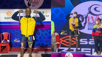 Lesman Paredes se proclamó doble