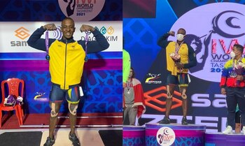 Lesman Paredes, doble campeón mundial