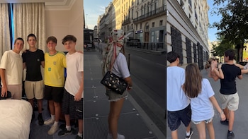 El verano parisino de Wanda Nara y sus cuatro hijos: paseos, reencuentros entre hermanos y compras de lujo
