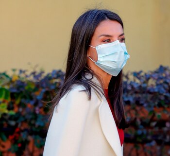 La reina Leticia. EFE/Emilio Naranjo/Archivo