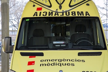 Ambulancia del SEM.