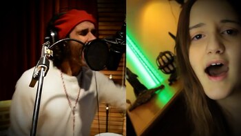 Mariano y Guadalupe, en acción