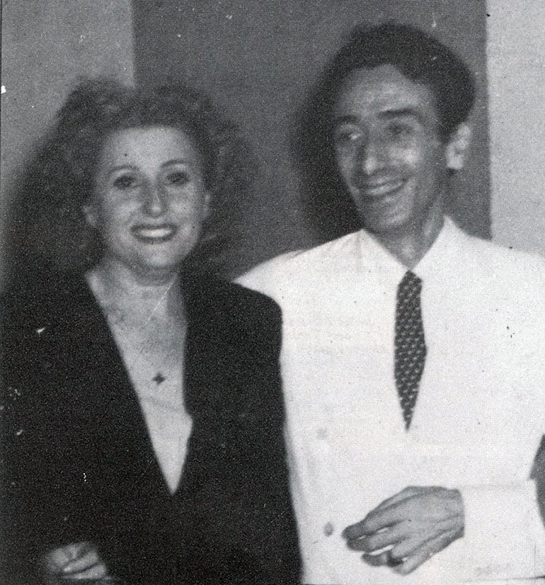 Ana Luciano Divis y Enrique Santos Discépolo
