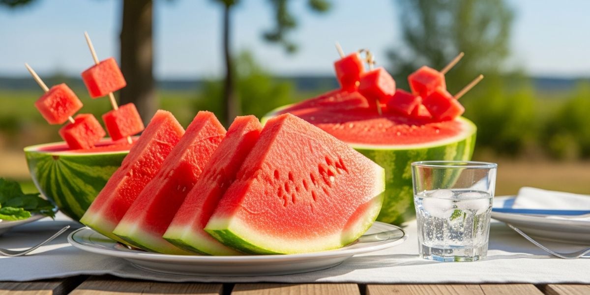 La sandía aporta vitaminas A, B y C, potasio y magnesio, compuestos esenciales para el correcto funcionamiento del organismo. - (Imagen Ilustrativa Infobae)