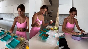 Luisana Lopilato mostró cómo prepara