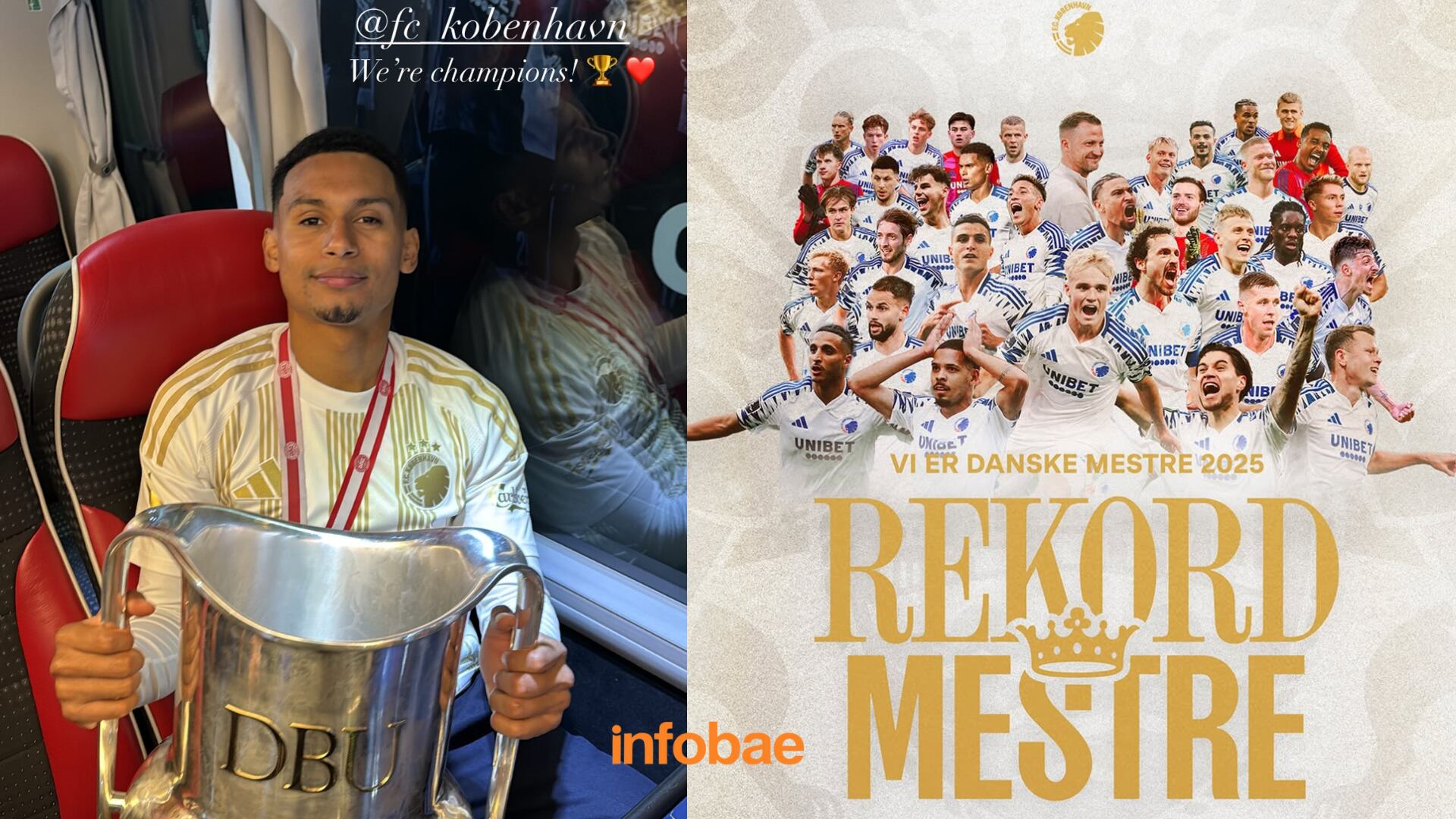 Marcos López se consagró campeón de la liga danesa.