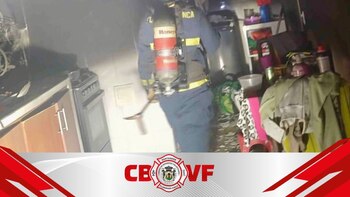 Hombre prendió fuego a su