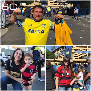 Las camisetas del Flamengo también