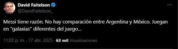 Faitelson encendió más la polémica