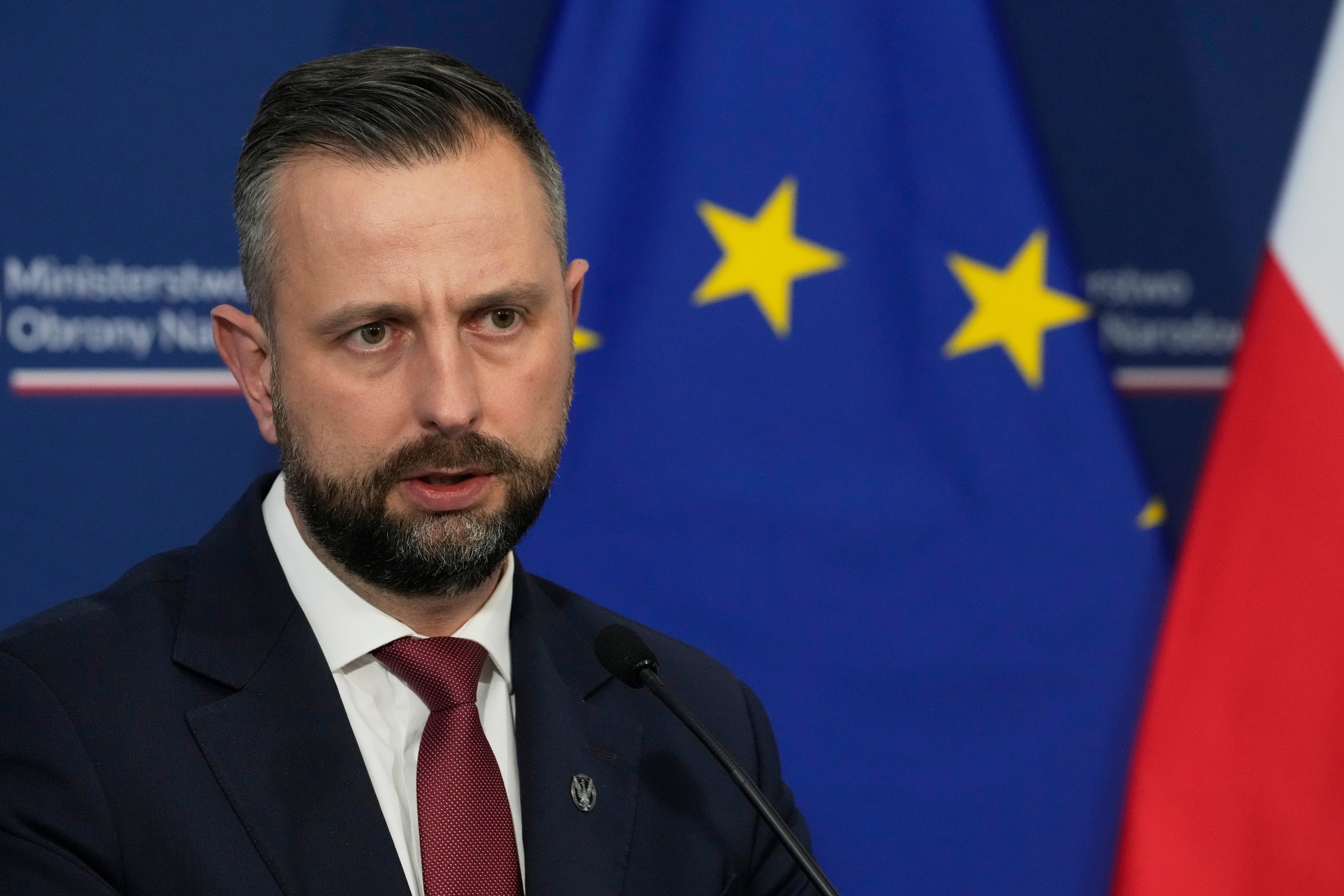 El viceprimer ministro y ministro de Defensa de Polonia, Wladyslaw Kosiniak-Kamysz (AP/Czarek Sokolowski, archivo)