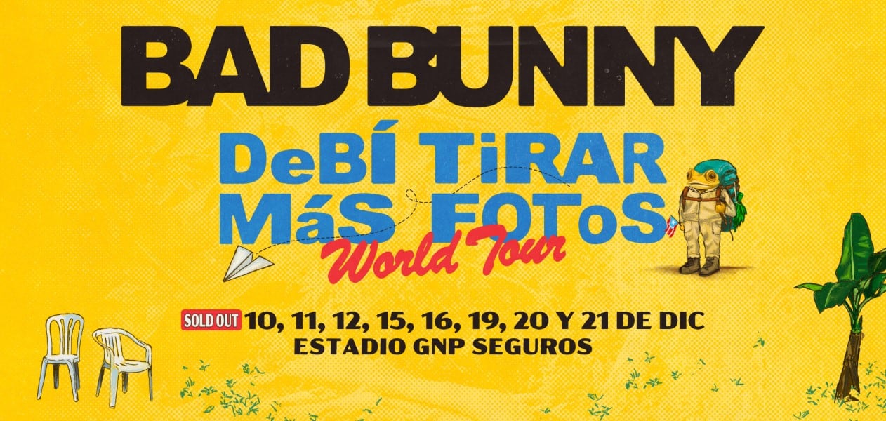 Bad Bunny reúne a fans en la Ciudad de México con su gira