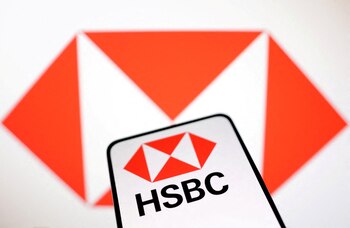 FILE PHOTO: HSBC Bank logo