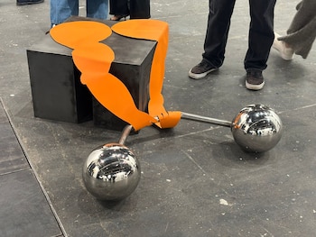 'Vigoréxico acabado', obra de Sahatsa