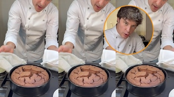 El bizcocho de chocolate del chef Jordi Cruz: es alto en proteína, no tiene gluten y solo necesita 4 ingredientes