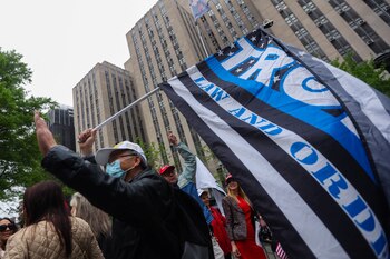 Los partidarios del expresidente estadounidense