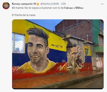 Memes del fallido fichaje de Falcao a Millos.