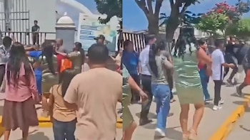 El casamiento, que debía celebrarse en Mórrope, fue interrumpido cuando una mujer atacó a la pareja con pintura negra y originó un enfrentamiento entre familiares, dejando la ceremonia sin finalizar