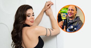 Davis Flow protagonizó un episodio viral tras iniciar una batalla en vivo con Emma Coronel sin reconocer su identidad. (Foto cortesía Instagram Davis Flow / Emma Coronel)
