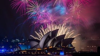 Ver los fuegos artificiales de